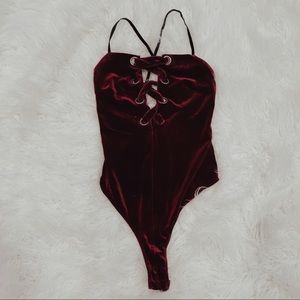Red Velvet Bodysuit